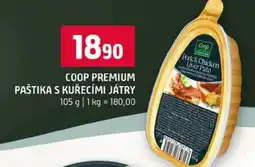 Terno Coop premium paštika s kuřecími játry nabídka
