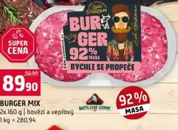Terno Burger mix nabídka