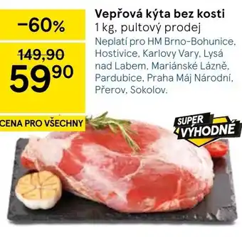 Tesco Vepřová kýta bez kosti nabídka