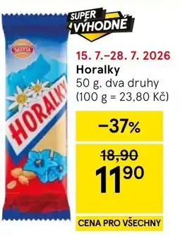 Tesco Horalky nabídka