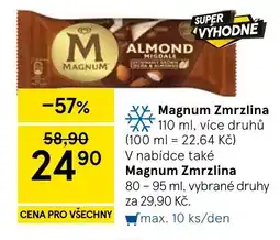 Tesco Magnum Zmrzlina nabídka