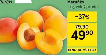 Tesco Meruňky nabídka