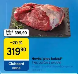 Tesco Hovězí plec kulatá nabídka