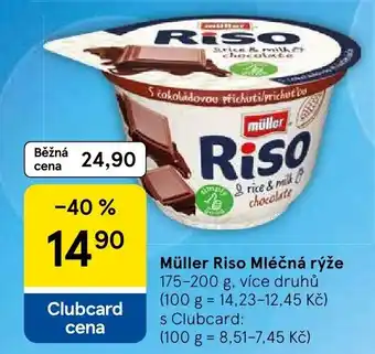 Tesco Müller Riso Mléčná rýže nabídka