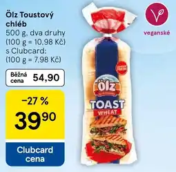 Tesco Ölz Toustový chléb nabídka