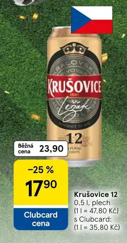 Tesco Krušovice 12 nabídka