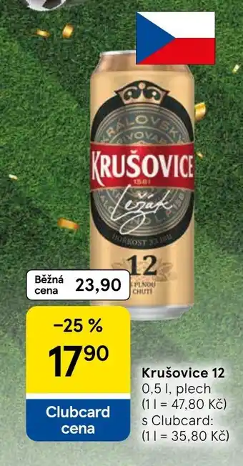 Tesco Krušovice 12 nabídka