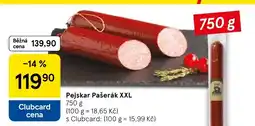 Tesco Pejskar Pašerák XXL nabídka