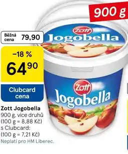 Tesco Zott Jogobella nabídka