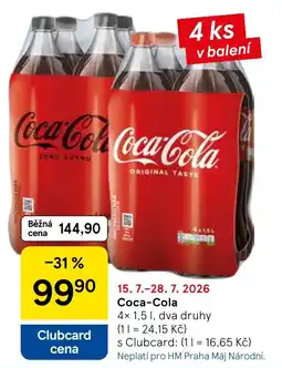 Tesco Coca-Cola nabídka