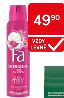 Tesco Fa Deodorant nabídka