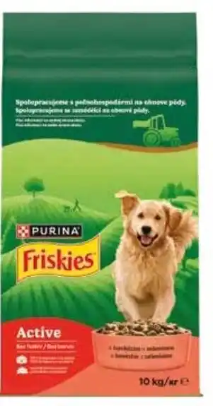 Tesco Friskies Active Granule pro psy nabídka