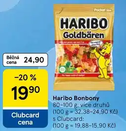 Tesco Haribo Bonbony nabídka