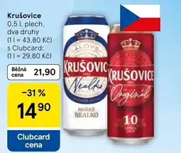 Tesco Krušovice nabídka