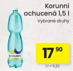 Kubík potraviny Korunní ochucená nabídka