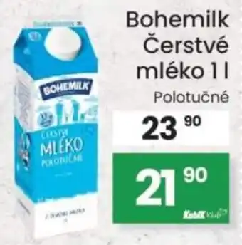 Kubík potraviny Bohemilk Čerstvé mléko nabídka