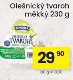 Kubík potraviny Olešnický tvaroh měkký nabídka