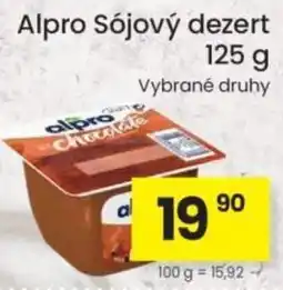 Kubík potraviny Alpro Sójový dezert nabídka