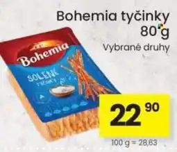 Kubík potraviny Bohemia tyčinky nabídka