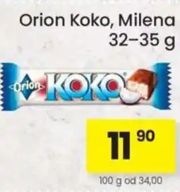 Kubík potraviny Orion Koko, Milena nabídka