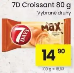 Kubík potraviny 7D Croissant nabídka