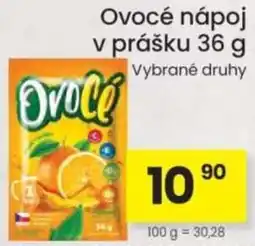 Kubík potraviny Ovocé nápoj v prášku nabídka