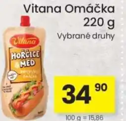 Kubík potraviny Vitana Omáčka nabídka