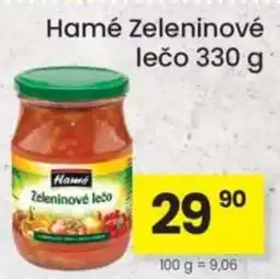 Kubík potraviny Hamé Zeleninové lečo nabídka