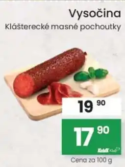 Kubík potraviny Vysočina nabídka