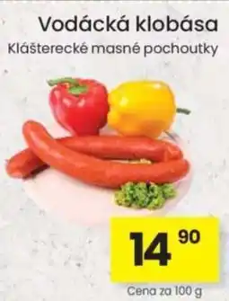 Kubík potraviny Vodácká klobása nabídka