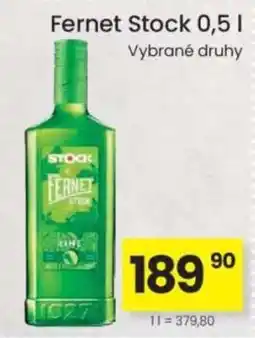 Kubík potraviny Fernet Stock nabídka