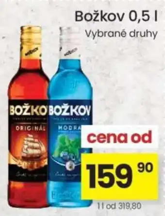 Kubík potraviny Božkov nabídka