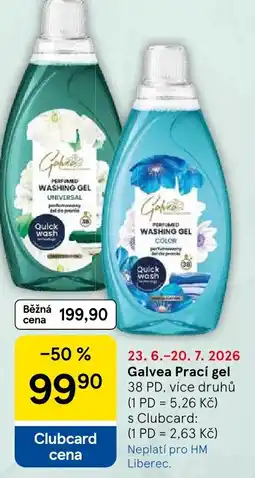 Tesco Galvea Prací gel nabídka