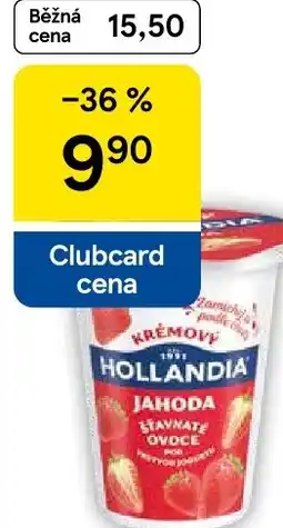 Tesco Hollandia Krémový jogurt ochucený nabídka