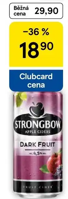 Tesco Strongbow nabídka