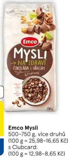 Tesco Emco Mysli nabídka