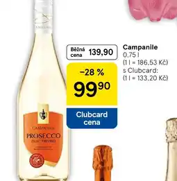 Tesco Campanile nabídka