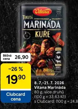 Tesco Vitana Marináda nabídka