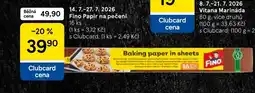 Tesco Fino Papír na pečení nabídka