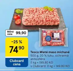 Tesco Tesco Mleté maso míchané nabídka