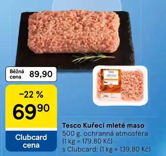 Tesco Tesco Kuřecí mleté maso nabídka