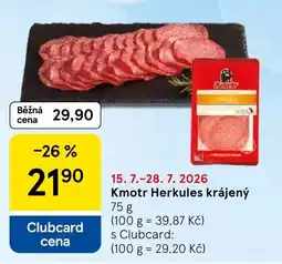 Tesco Kmotr Herkules krájený nabídka