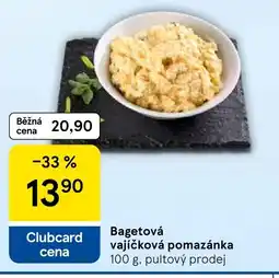 Tesco Bagetová vajíčková pomazánka nabídka