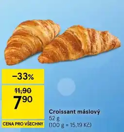 Tesco Croissant máslový nabídka