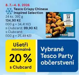 Tesco Tesco Crispy Chinese Inspired Selection nabídka