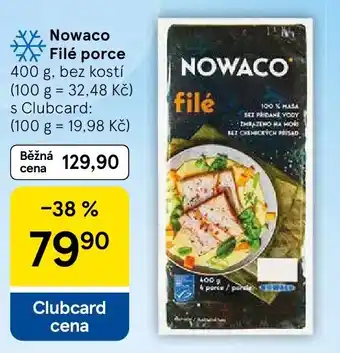 Tesco Nowaco Filé porce nabídka