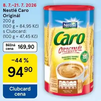 Tesco Nestlé Caro Originál nabídka