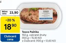 Tesco Tesco Paštika nabídka