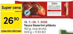 Tesco Tesco Dezertní piškoty nabídka