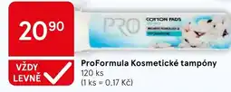 Tesco ProFormula Kosmetické tampóny nabídka